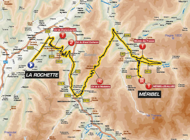 Stage 6 map
